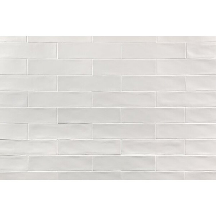 Marina White 3x12 Ceramic Subway Wall Tile