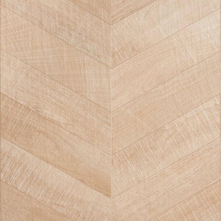 Maple Brown 24x48 Matte Porcelain Chevron Floor and Wall Tile