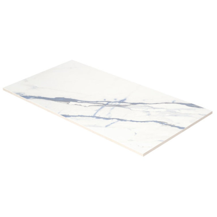 Calacatta Cyanic 12x24 Matte Porcelain Wall and Floor Tile