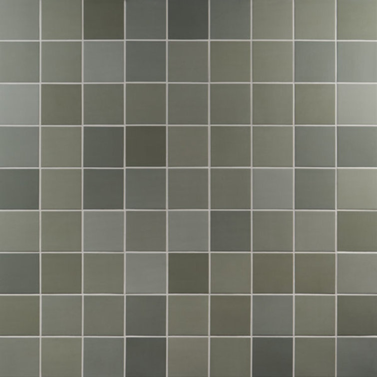 Sage Green Matte Porcelain 5x5 Wall Tile