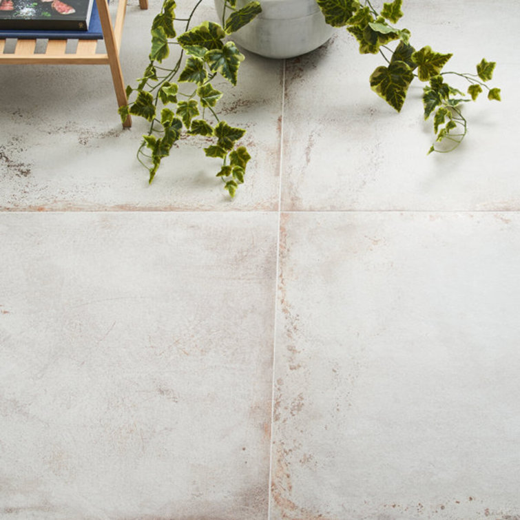 Large Format White Matte Porcelain Floor and Wall Tile