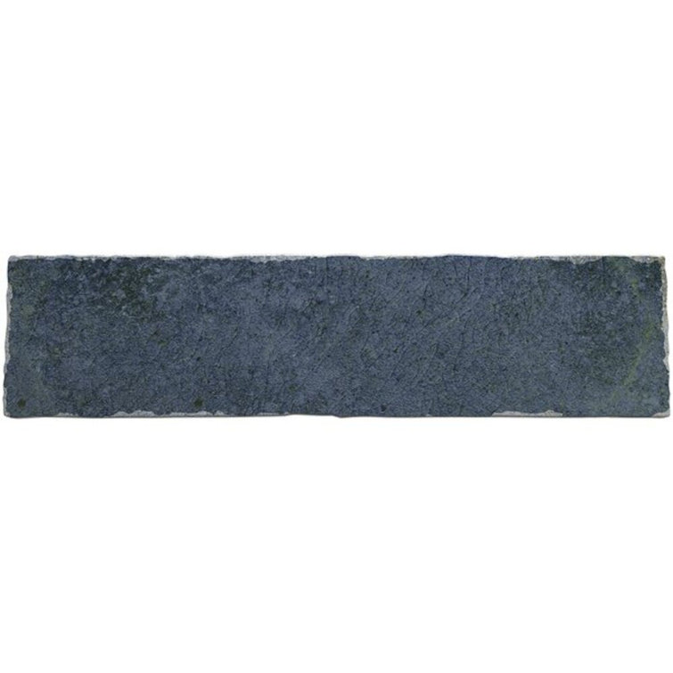 Vandalay Polished Blue 3x12 Subway Tile for Wall and Bath