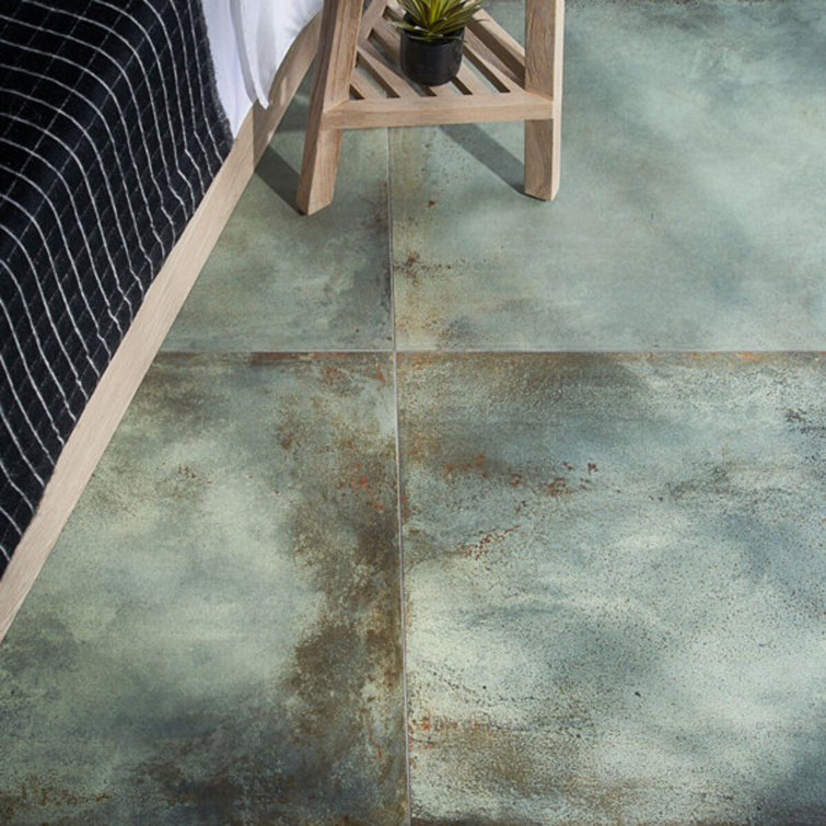Angela Harris Aquamarine Matte Porcelain Large Format Tile