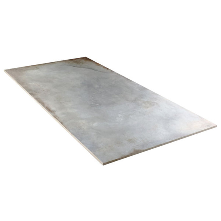 Angela Harris Gray Matte Porcelain Large Floor and Wall Tile