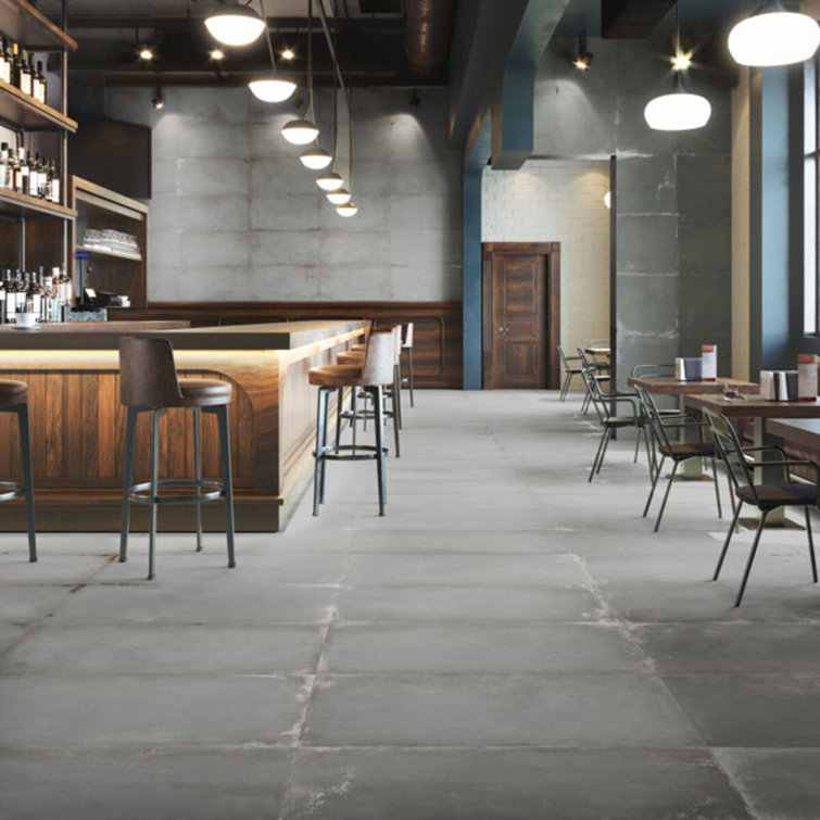 Large Format White Matte Porcelain Floor and Wall Tile