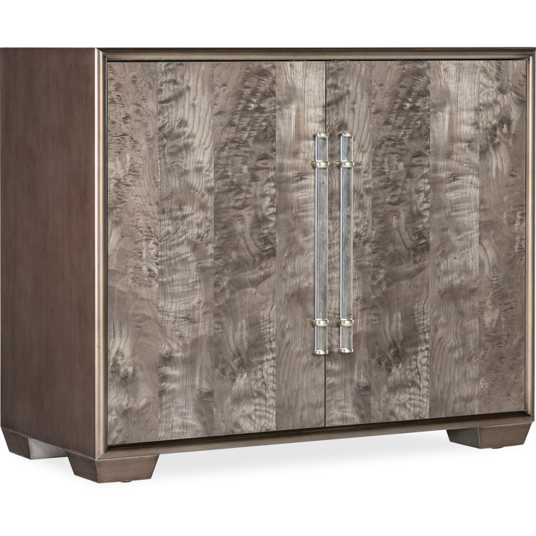 Brown Maple Veneer Transitional Accent Chest