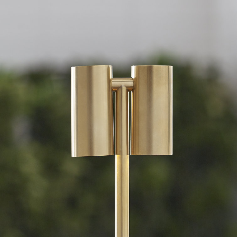 Natural Brass Adjustable Cordless Outdoor Table Lamp