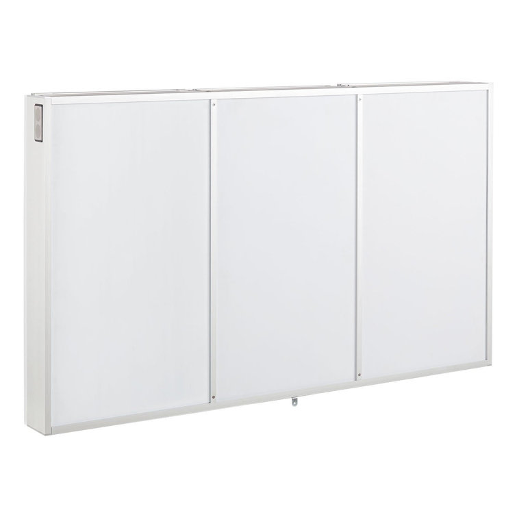 Leda 53" Frameless Lighted Medicine Cabinet with Wireless Speaker