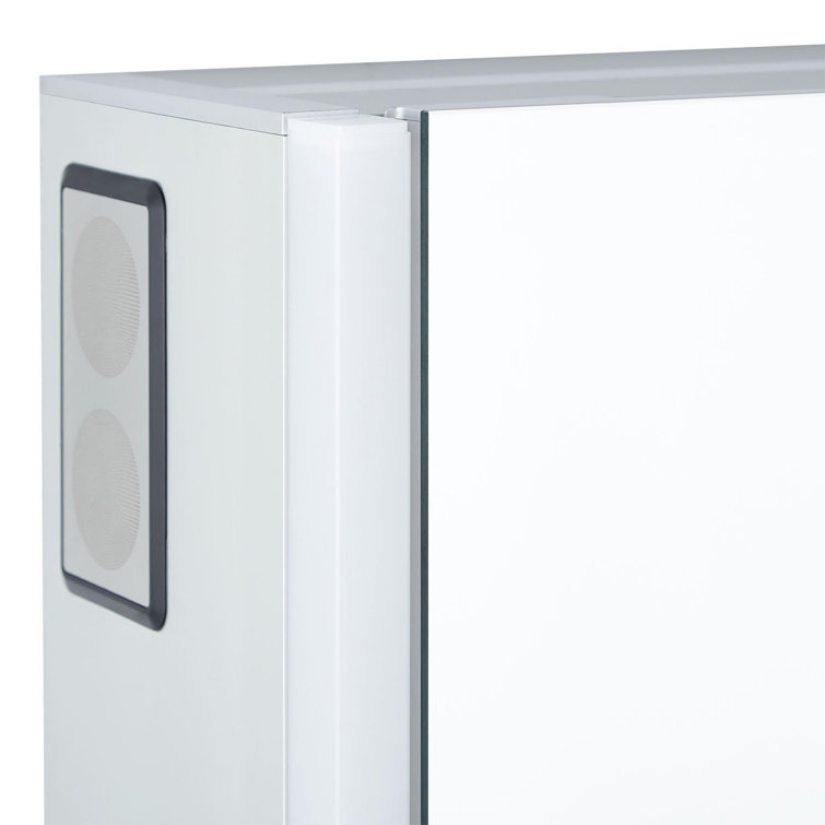 Leda 53" Frameless Lighted Medicine Cabinet with Wireless Speaker