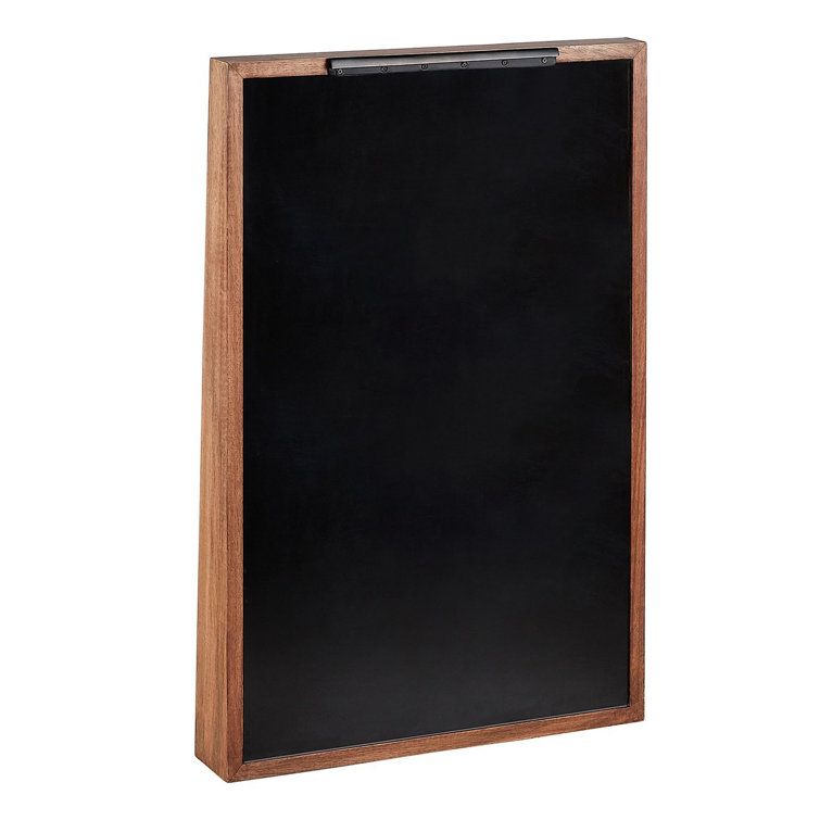 Brown Mango Wood Rectangular Bathroom Vanity Mirror with Shelf