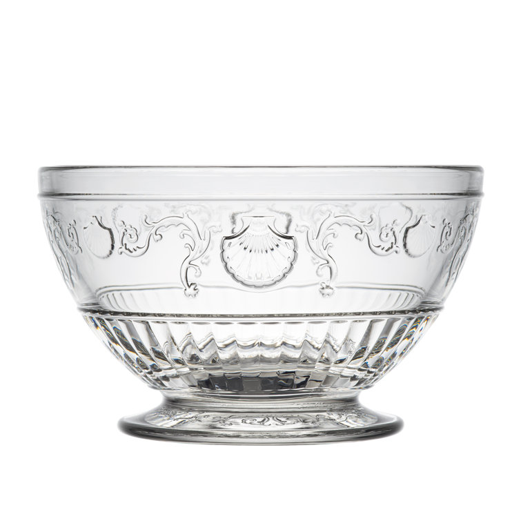 Versailles Clear Glass 21 oz. Microwave and Dishwasher Safe Bowls