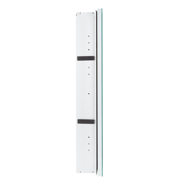 Tiverton Frameless LED Lighted Rectangular Medicine Cabinet