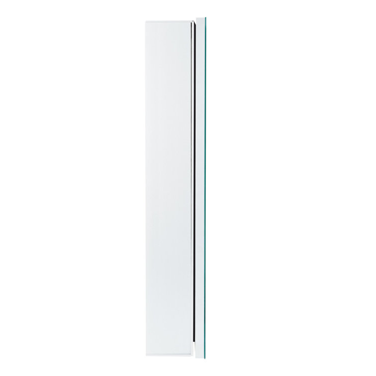 Tiverton Frameless LED Lighted Rectangular Medicine Cabinet