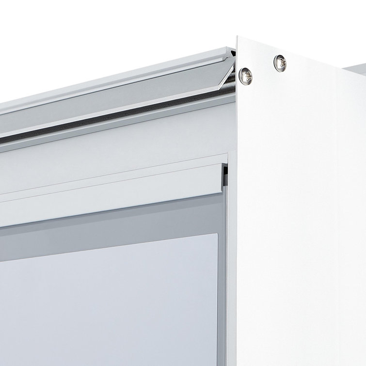 Tiverton Frameless LED Lighted Rectangular Medicine Cabinet