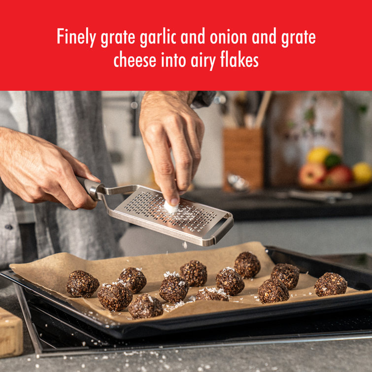 ZWILLING Pro Fine Stainless Steel Grater with Soft-Touch Handle