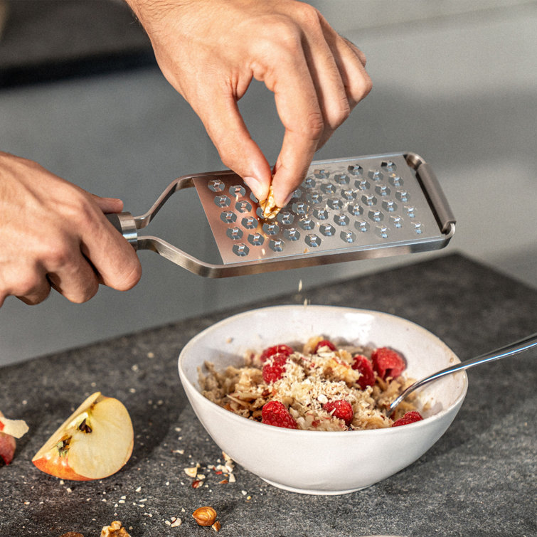 ZWILLING Pro Fine Stainless Steel Grater with Soft-Touch Handle