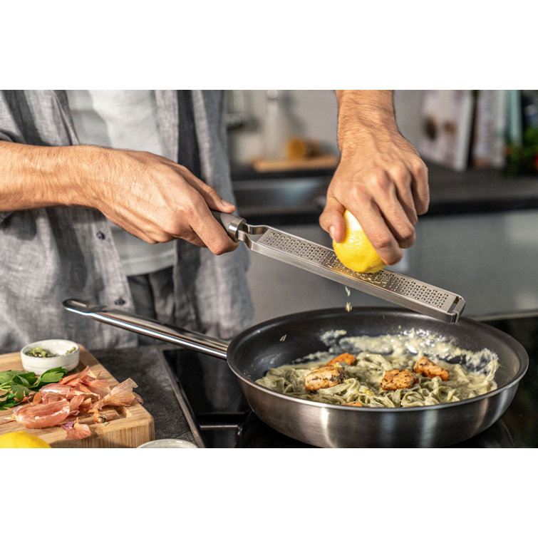 Stainless Steel 3-Piece Grater Set with Soft-Touch Handle