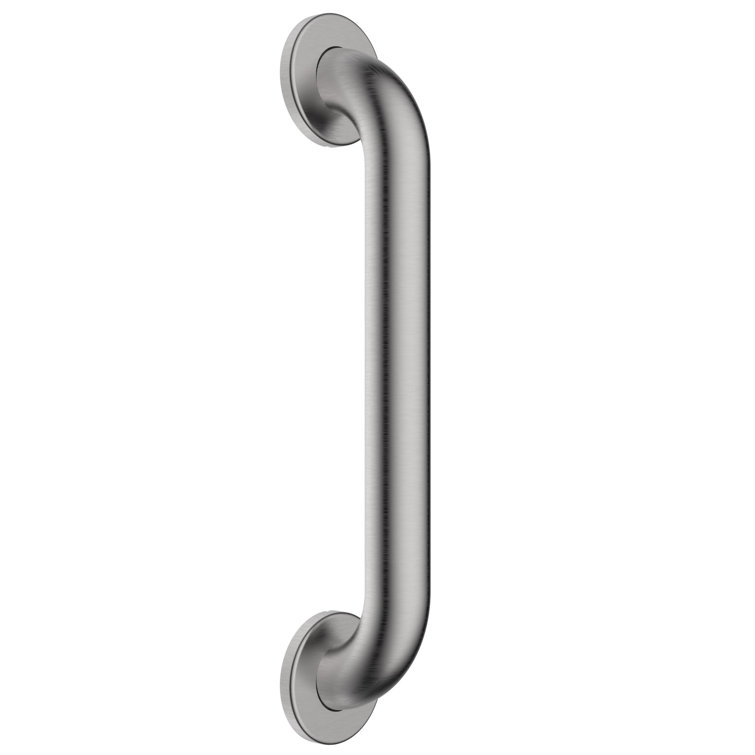 12-Inch Polished Stainless Steel Safety Grab Bar