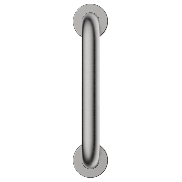 12-Inch Polished Stainless Steel Safety Grab Bar