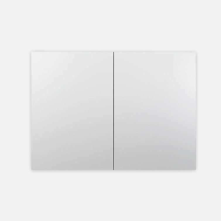 Royale 48'' Wide Mirrored Medicine Cabinet with LED Makeup Mirror