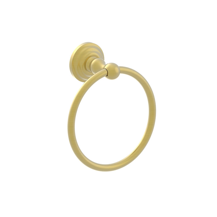 Brushed Gold 3-Piece Metal Bathroom Hardware Set