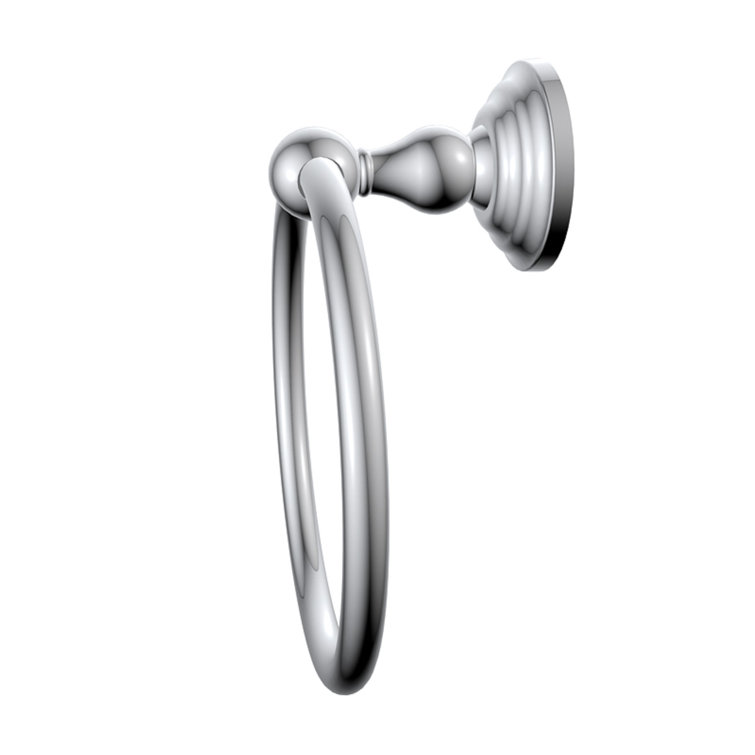 Brushed Chrome 3-Piece Bathroom Hardware Set