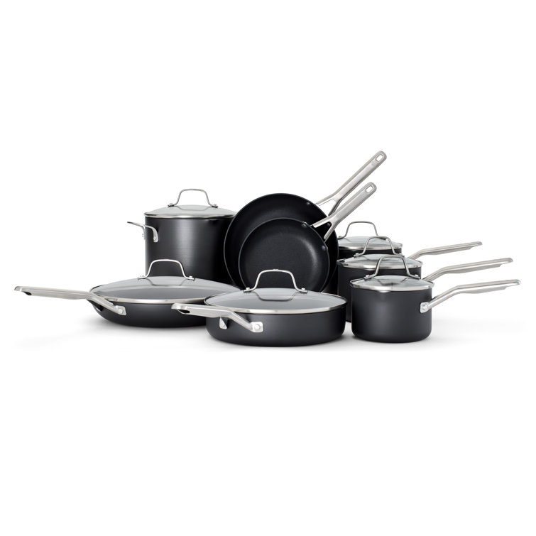 Calphalon Calphalon Hard-Anodized Nonstick 14-Piece Cookware Set