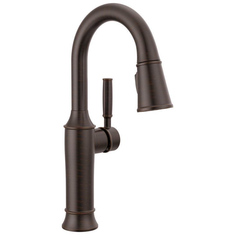 Renaldi Oil-Rubbed Bronze Pull-Out Spray Bar Faucet