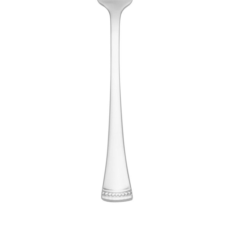 Portola Stainless Steel 65-Piece Flatware Set with Twisted Cord Trim