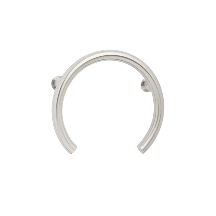 13.25'' Polished Stainless Steel Round Grab Bar
