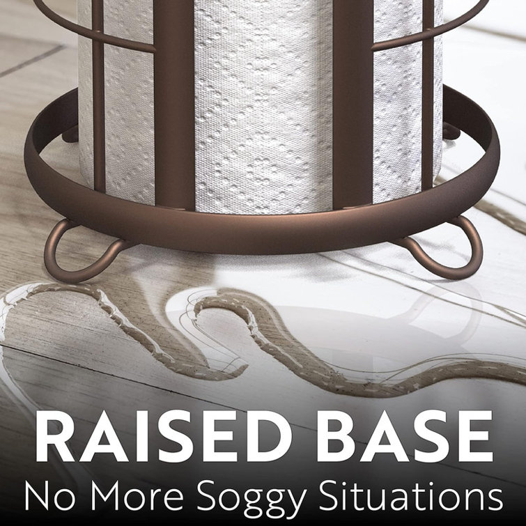 Bronze Freestanding 3-Roll Toilet Paper Holder
