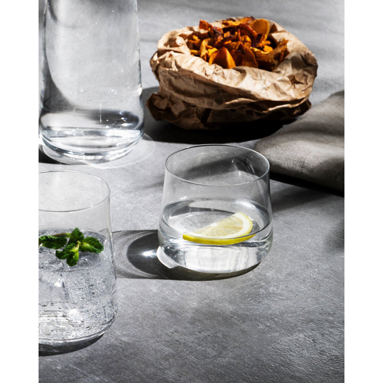 Eugenia 13.19oz Clear Crystal Water Glass Set of 4