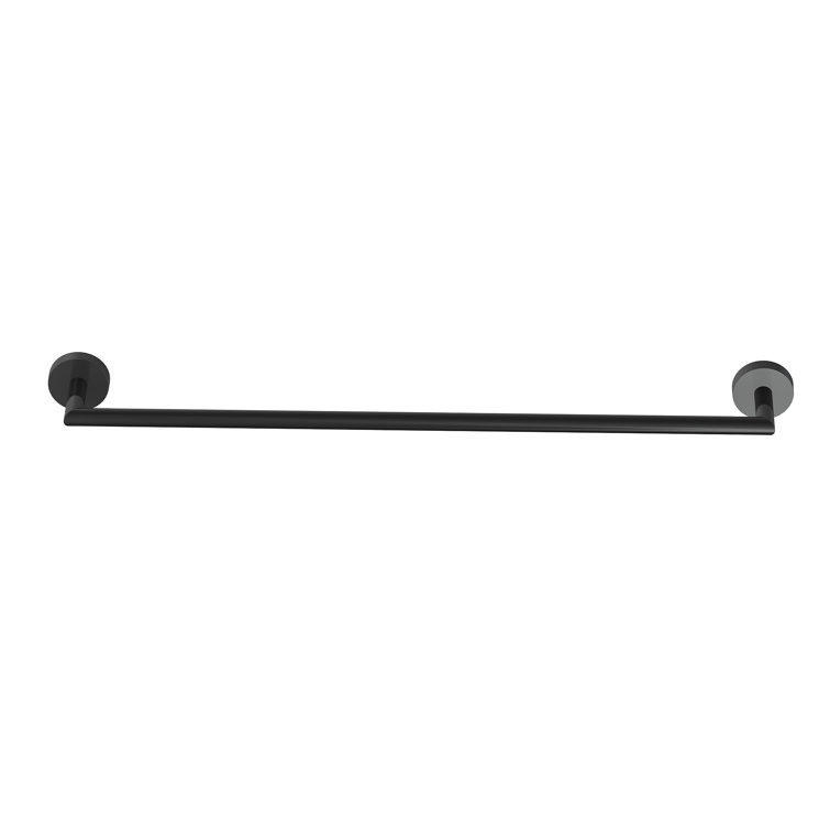 Matte Black Stainless Steel 4-Piece Bathroom Hardware Set