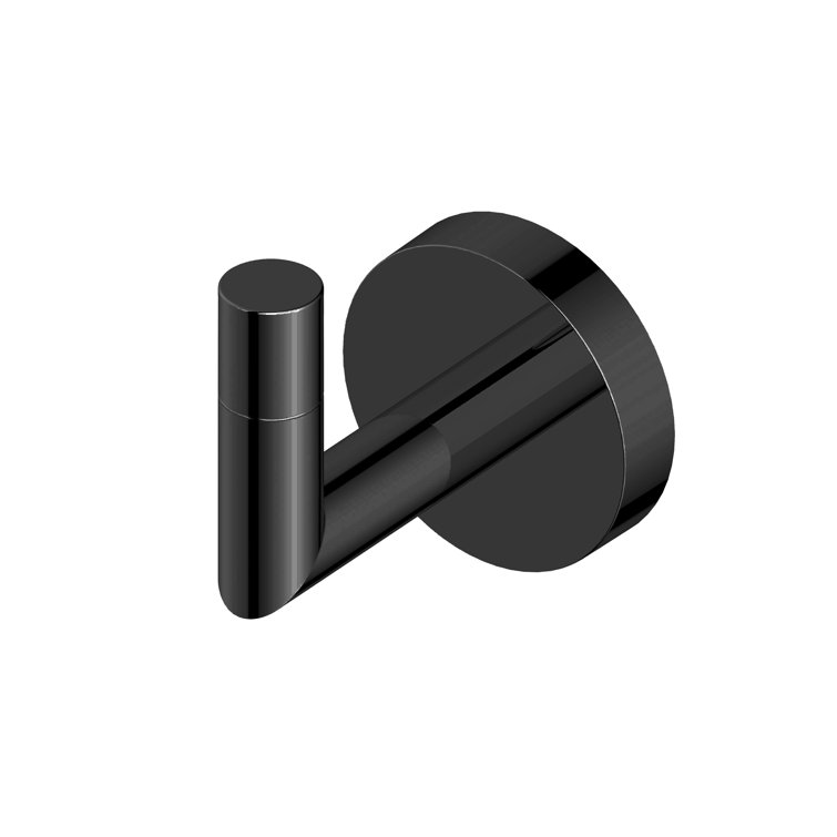 Matte Black Stainless Steel 4-Piece Bathroom Hardware Set
