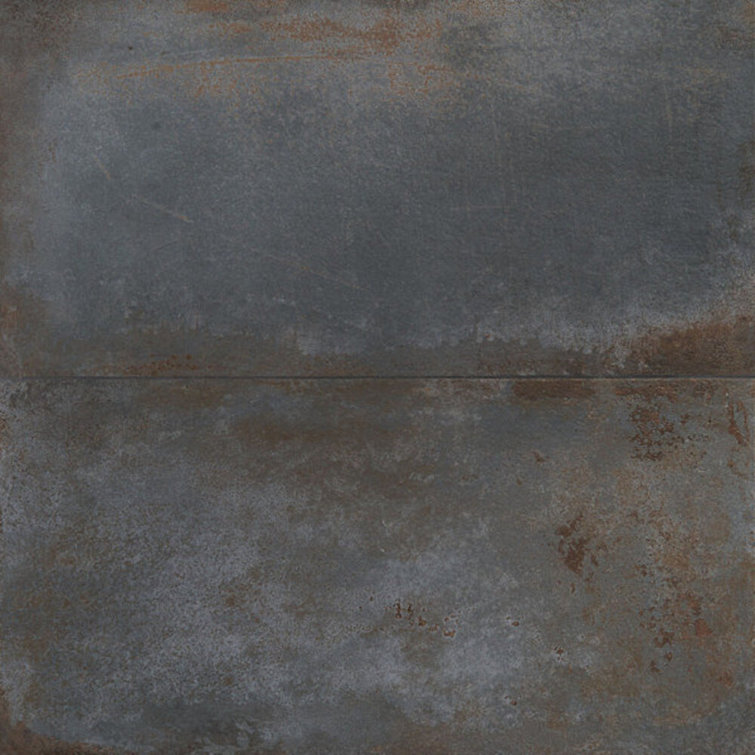 Angela Harris Santa Clara Large Matte Black Porcelain Wall and Floor Tile