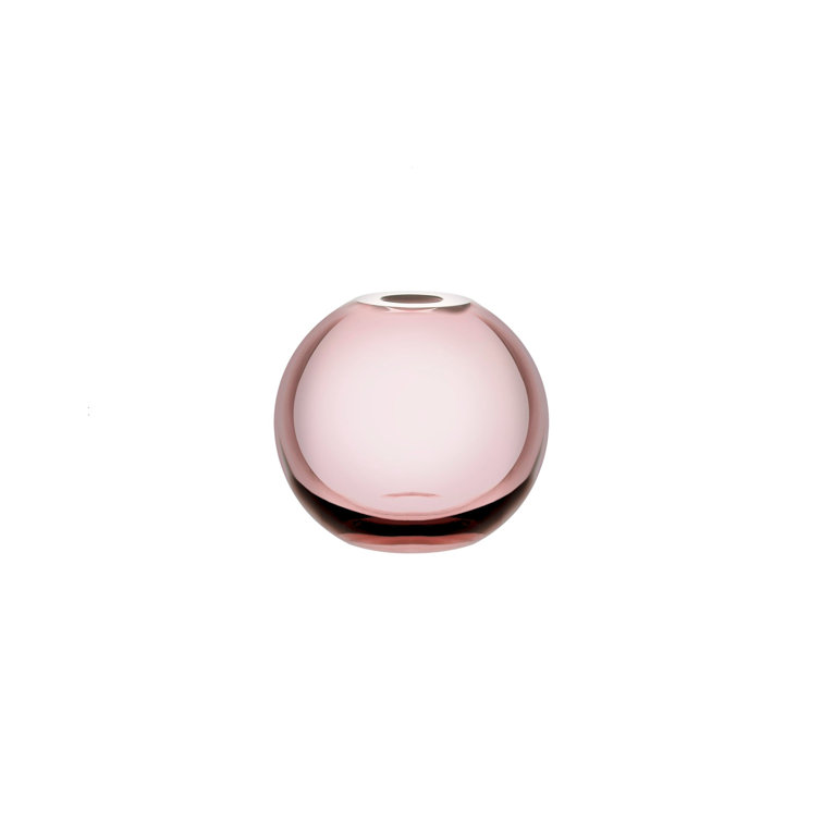 Mars Apricot Crystal Decorative Vase