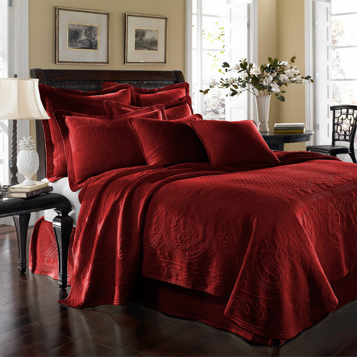 Charleston Classic Gray King Cotton Reversible Coverlet