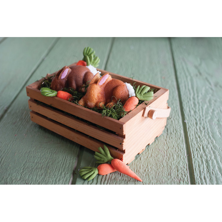 Silver Non-stick Aluminum Baby Bunny Cake Pan