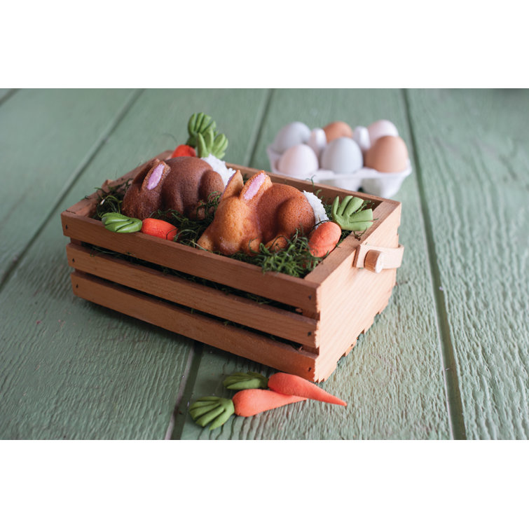 Silver Non-stick Aluminum Baby Bunny Cake Pan