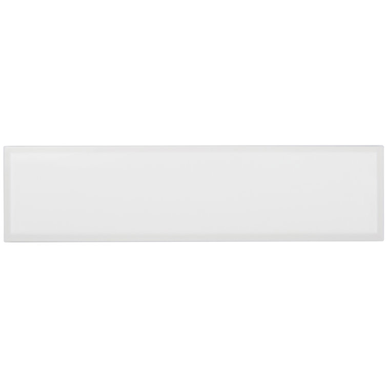 White Matte 3x12 Ceramic Subway Wall Tile