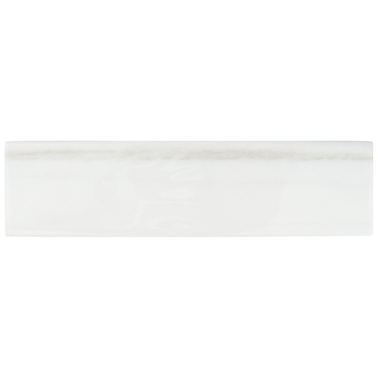 Blanc Glossy Ceramic 3x12 Subway Wall Tile