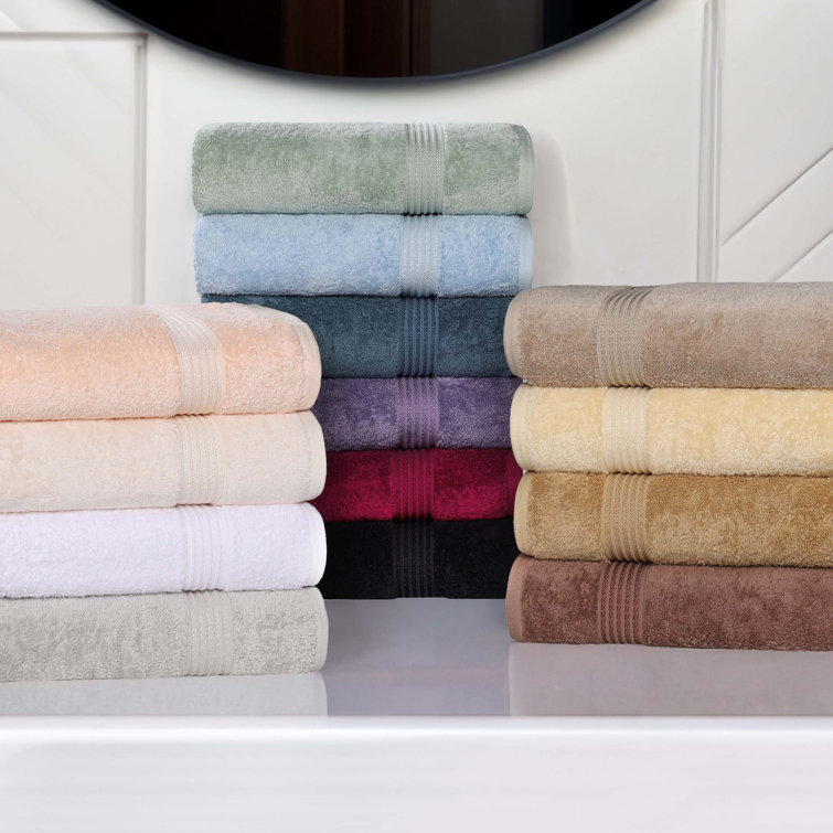 Oversized Sage Egyptian Cotton Washcloth Set