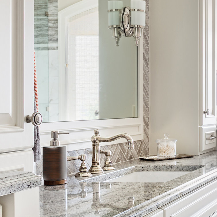 White Ceramic Rectangular Undermount Bathroom Sink