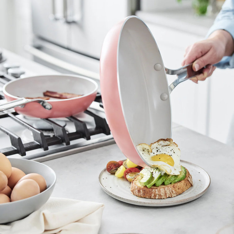 Coral 10-Piece Nonstick Aluminum Cookware Set with Stainless Steel Handles