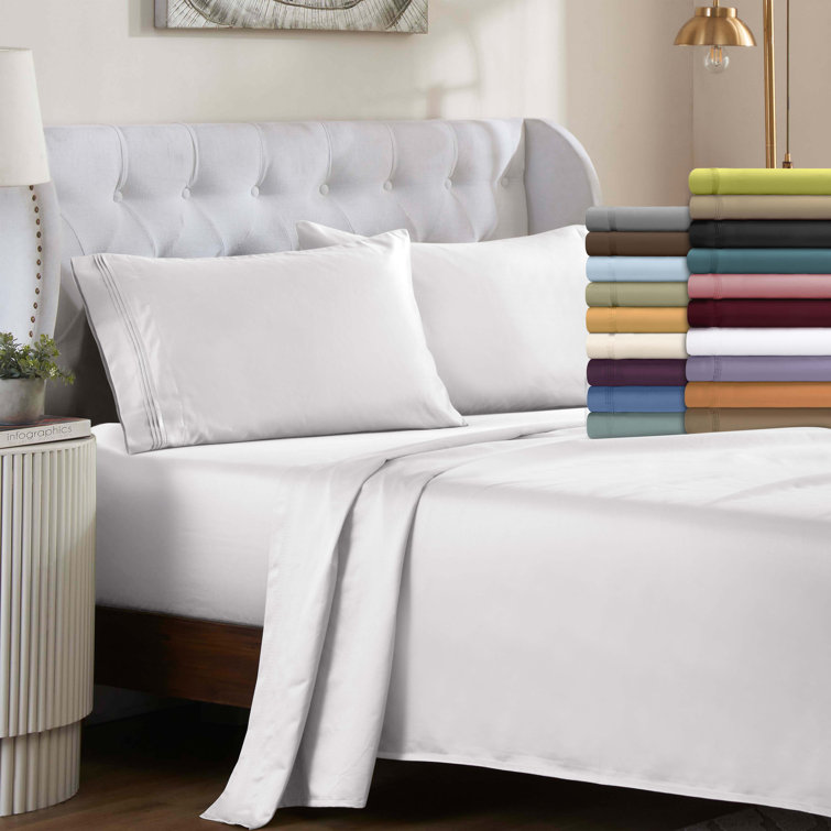 Caribbean Full Deep Pocket Egyptian Cotton Sheet Set