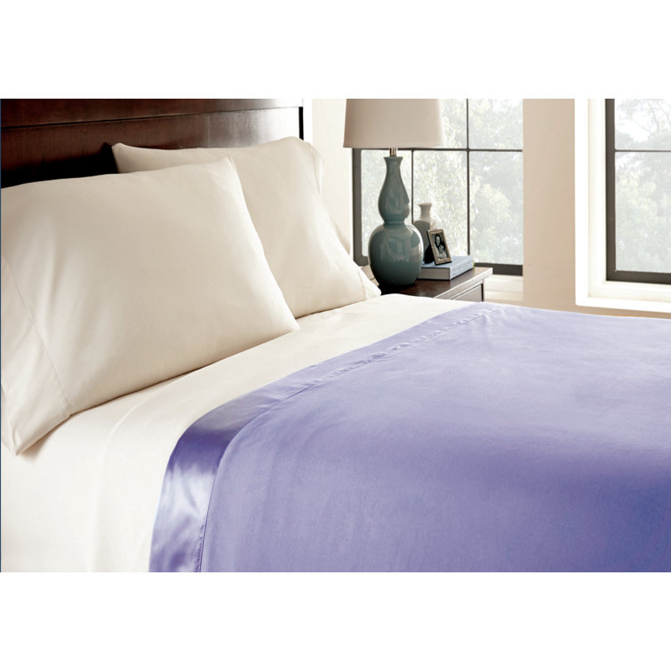 King Size Amethyst Fleece Sherpa Knitted Blanket