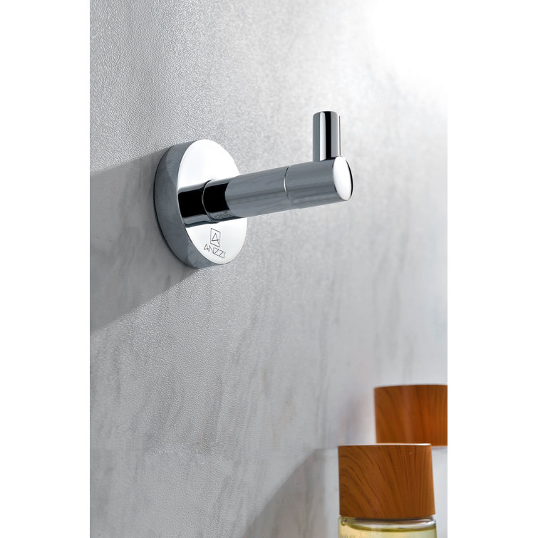Chrome 3-Piece Wall Mounted Bathroom Accessory Set
