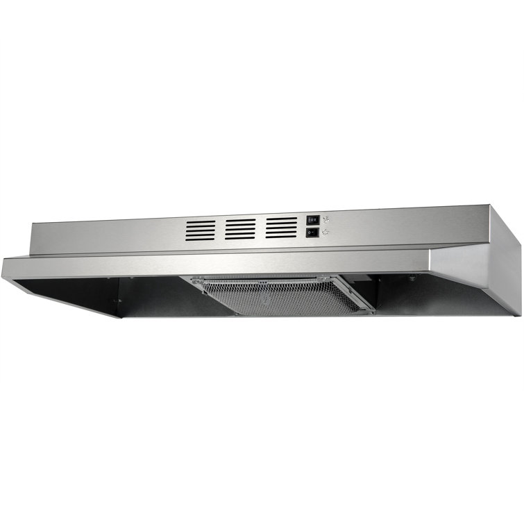 24-Inch Stainless Steel Convertible Under Cabinet Range Hood