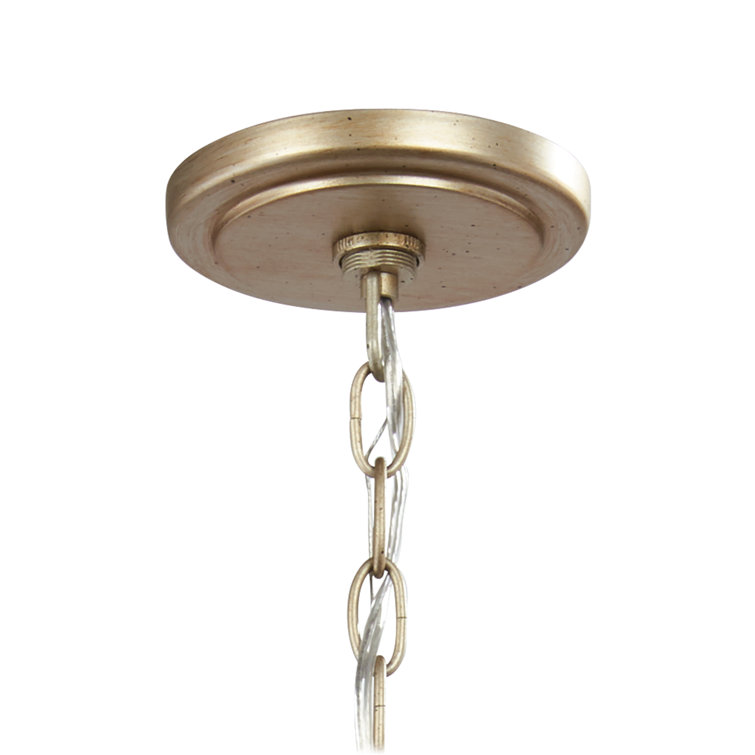 Brio Gold 9-Light Nickel and Crystal Tiered Chandelier