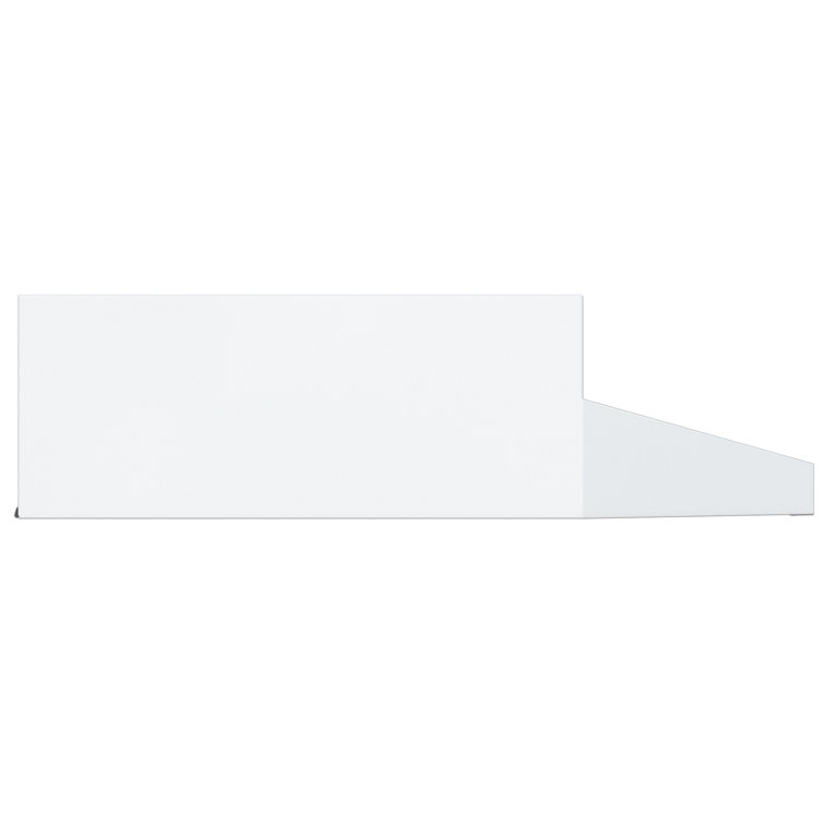 24-Inch White Stainless Steel Convertible Under Cabinet Range Hood